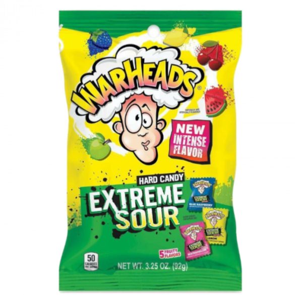 Warheads Extreme Sour savanyú cukorkák