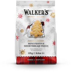 Walkers mini fenyőfa formájú vajas keksz