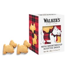 Walkers Scottie dogs vajas keksz ünnepi dobozban