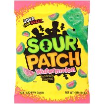 Sour Patch dinnyés ízű savanyú cukorka