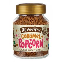 Beanies karamellás popcorn ízű instant kávé