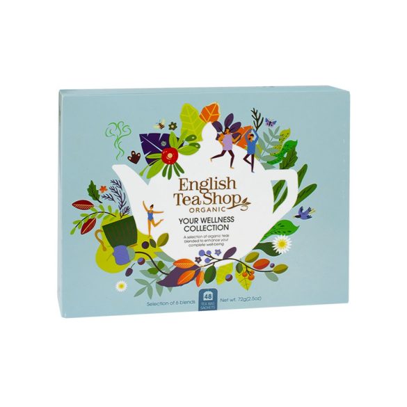 English Tea Shop 48 db-os wellness tea válogatás papírdobozban