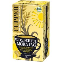 Cupper Wonderful morning reggeli frissítő bio tea