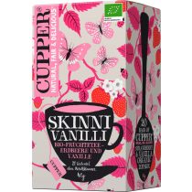 Cupper Skinni Vanili epres tea vaníliával