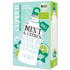 Cupper Cold brew bio menta tea citrusokkal