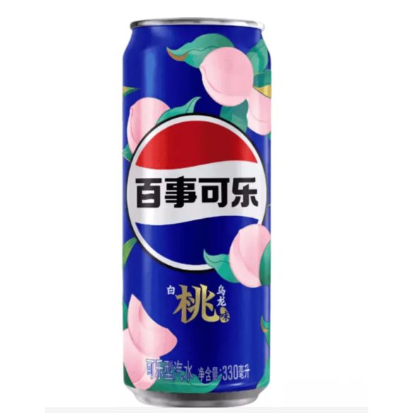 Pepsi White peach őszibarackos üdítőital