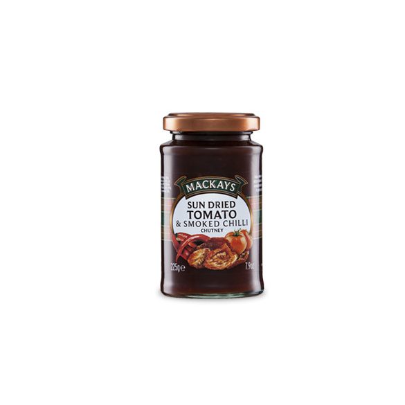 Mackays szárított paradicsom chutney chili paprikával