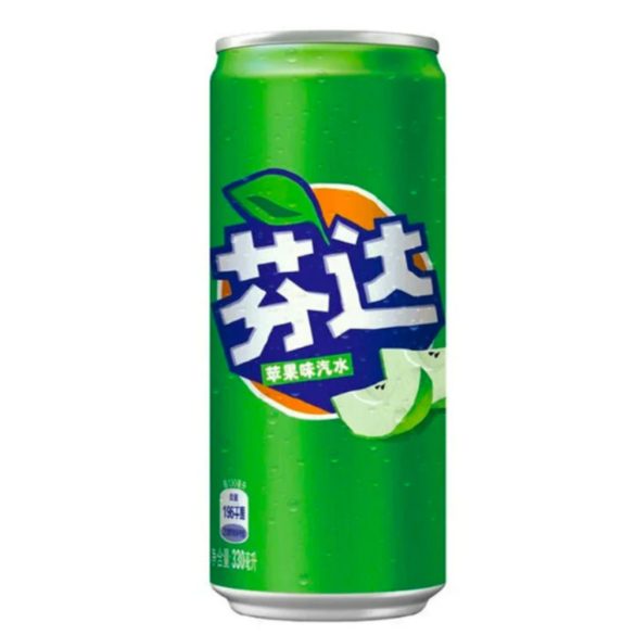 Fanta zöldalma ízű japán üdítő