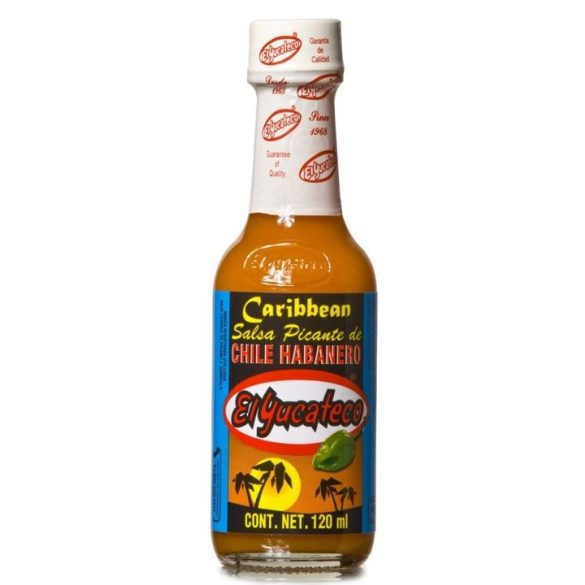 El Yucateco karibi habanero chili szósz