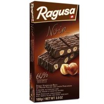 Ragusa Noir pralinés étcsoki egész mogyorószemekkel