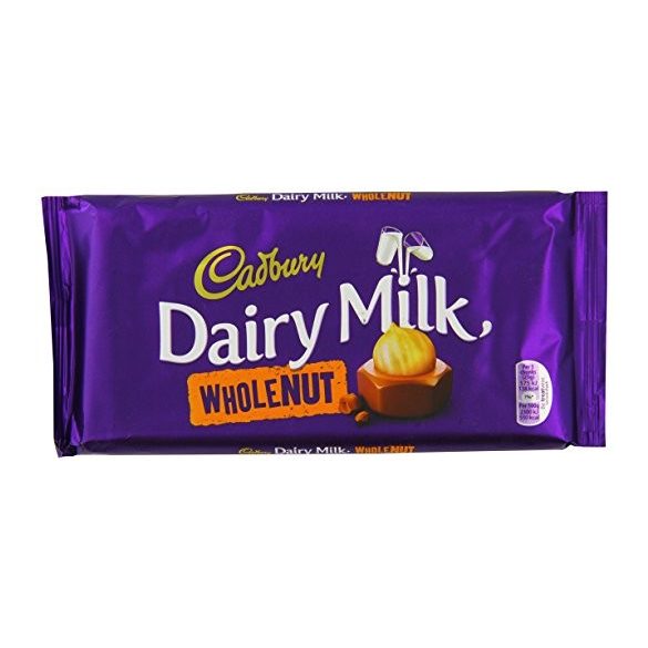 Cadbury  mogyorós tejcsokoládé 180g