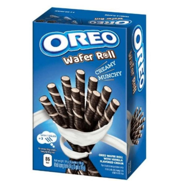 Oreo Wafer roll vanília krémes ostya